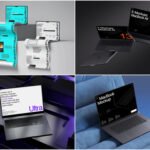 Simulating Multi-Tab User Behavior with Laptop Mockups for Web Apps